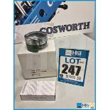 1 x Cosworth piston, pin and clip kit 86.5mm stroker. Code: 20005783