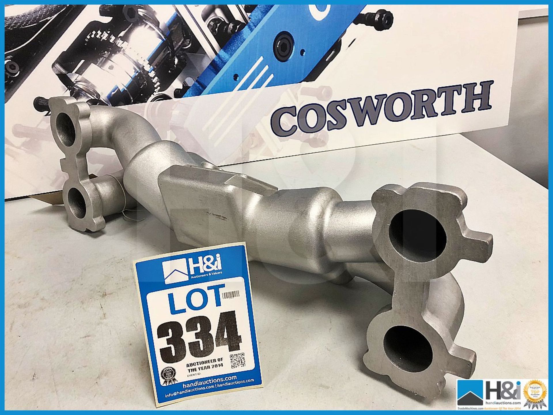 26 x Cosworth Subaru EJ25 inlet manifold casting. Code: 2003408. Lot 5. RRP GBP 4,100