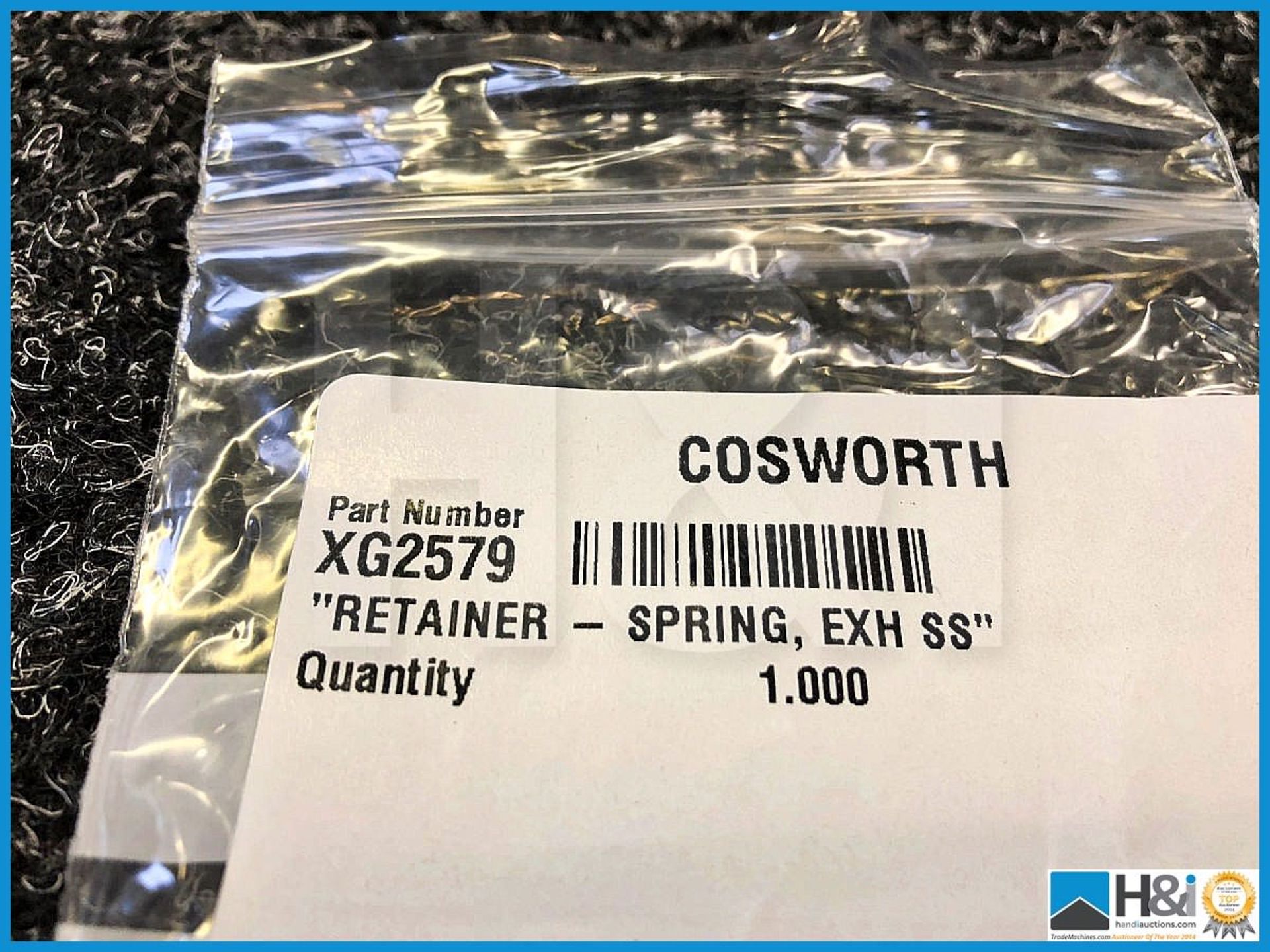 4 x Cosworth XZ IndyCar Retainer - Spring, EXH SS. Code XG2579. Lot 162. RRP GBP 4219 - Image 3 of 3