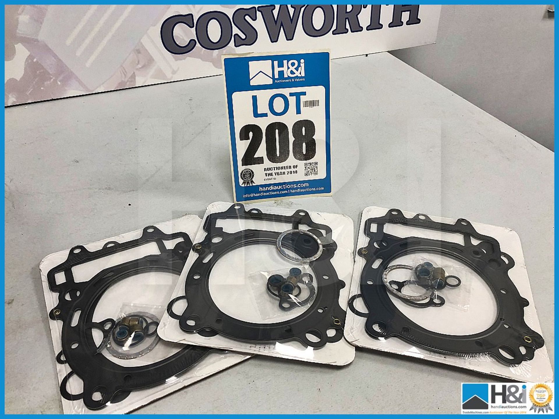 3 x Cosworth gasket kit - Kawasaki KX450F Top End 06-09. Code: 20011292