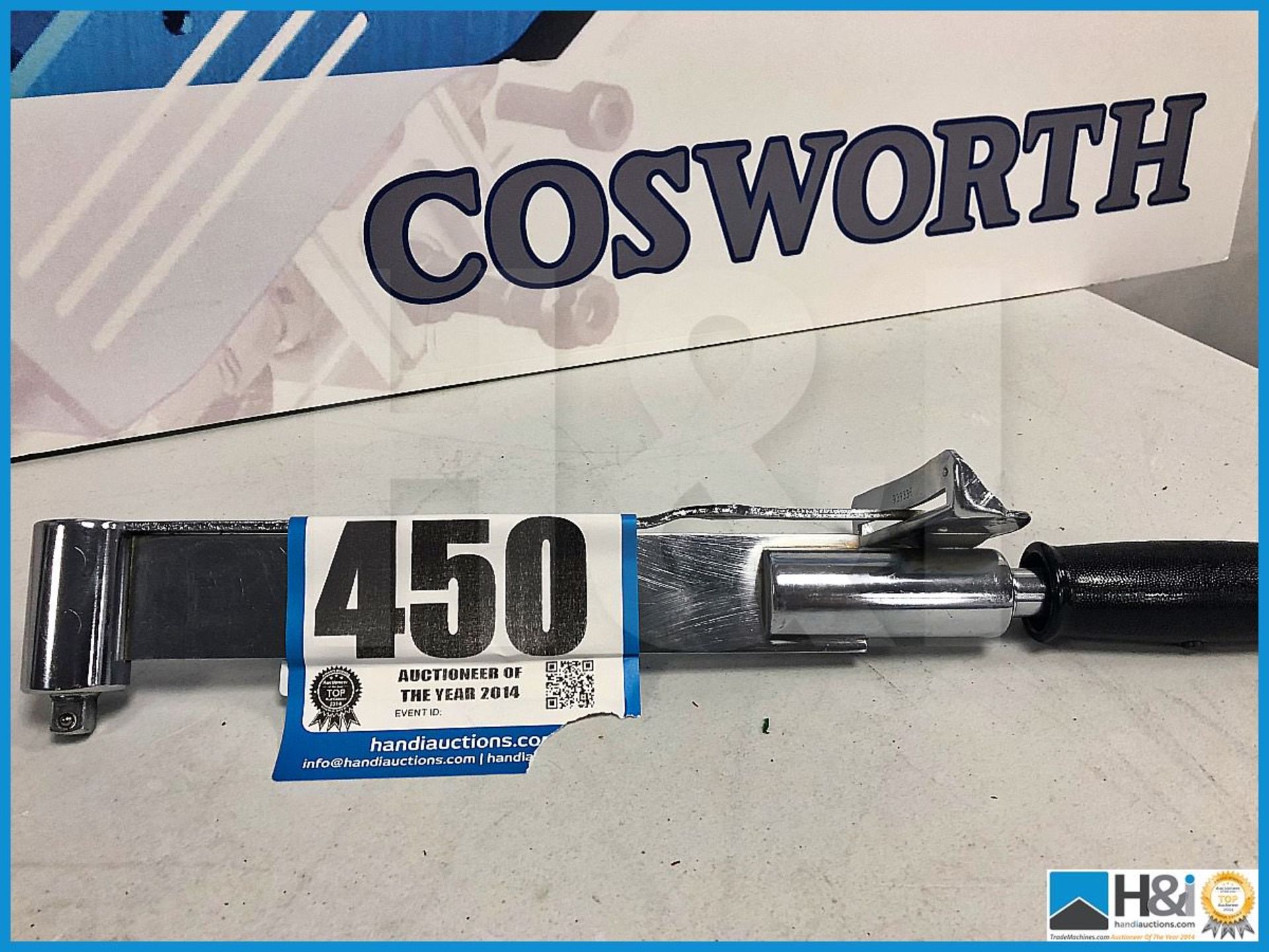 Ex Cosworth works Sturtevant Richmond torque wrench. Marked "Ryeson Corporation, Franklin PK, Ill."