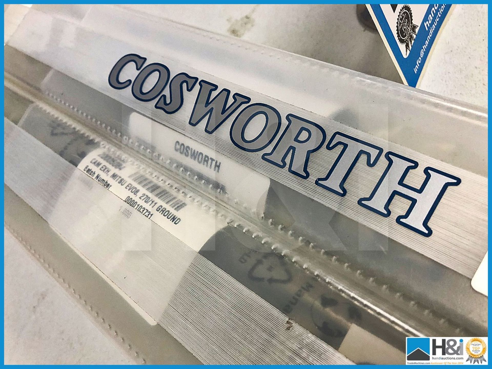 Cosworth Mitsubishi Evo 4G63 (2.0L) camshaft set. Code: KK3806 - Image 3 of 4