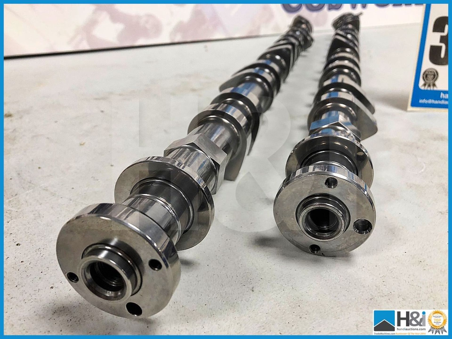 Cosworth JK RH and LH inlet camshafts AM18. Code: 20007562 and 20007563. Lot 259 & 260. RRP GBP 4,20 - Image 2 of 4