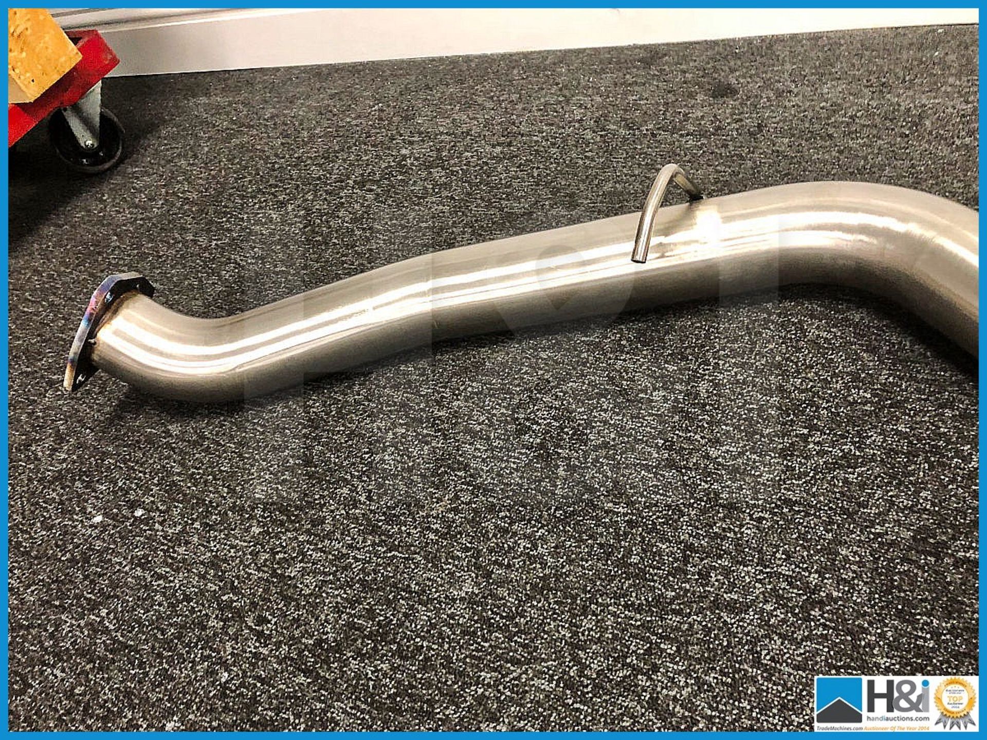 1 x Cosworth Subaru CS400 exhaust down section with cat. Last remaining - Image 2 of 6