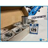 10 x Cosworth XG Indycar piston liners. See box photo for specification