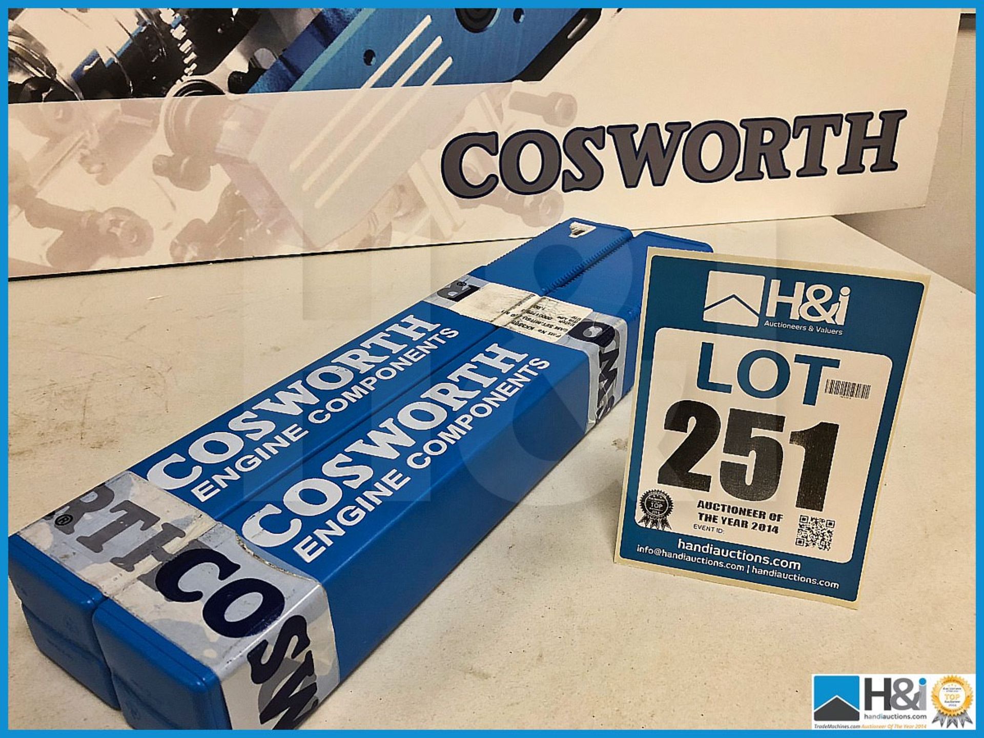 1 x Cosworth Mitsubishi Evo MH cam set (2 cams). Code: KK3805