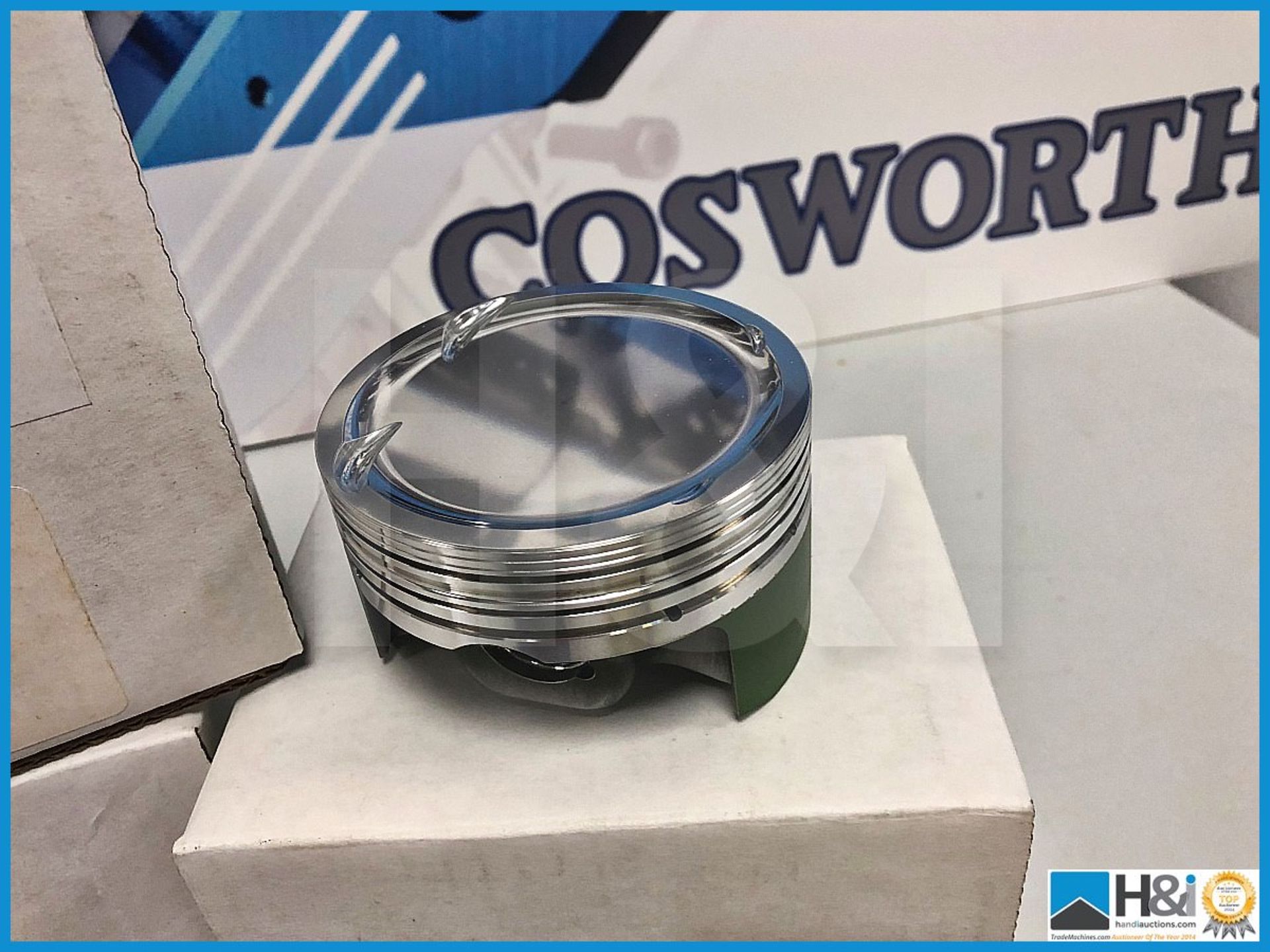 3 x Cosworth piston, pin and clip kit 86.5mm stroker. Code: 20005784 - Image 2 of 3