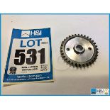 18 x Cosowrth XF IndyCar Gear LHS AUX Solid. Code XF3503. Lot 161. RRP GBP 3844