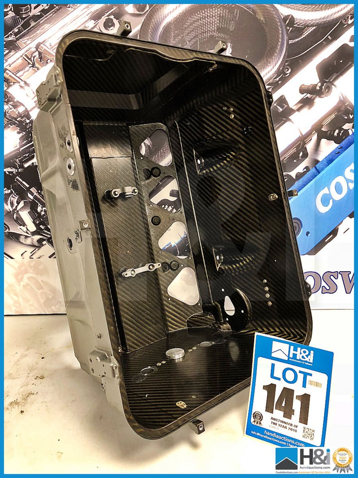 1 x Cosworth XG Indycar carbon fibre airbox. Appears used - Image 2 of 3