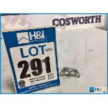 8 x Cosworth Lotus GLC crankshaft sensor mount. Code: 20024302. Lot 103. RRP GBP 700