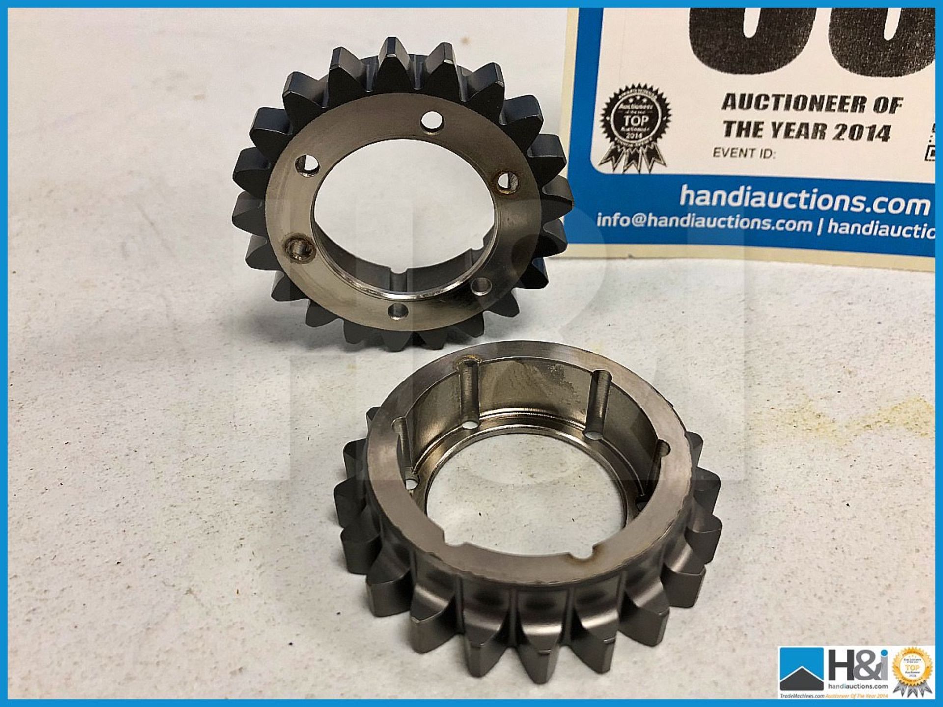 3 x Cosworth TJ crankshaft gear. V10 Formula 1 Code: TJ2410. Lot 227 - Bild 2 aus 2