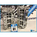 1 x Nissan VQ35 350z Cylinder head assy RH & LH Nissan 300HP. Code: PR8036 & PR8035. Lot 208 & 209