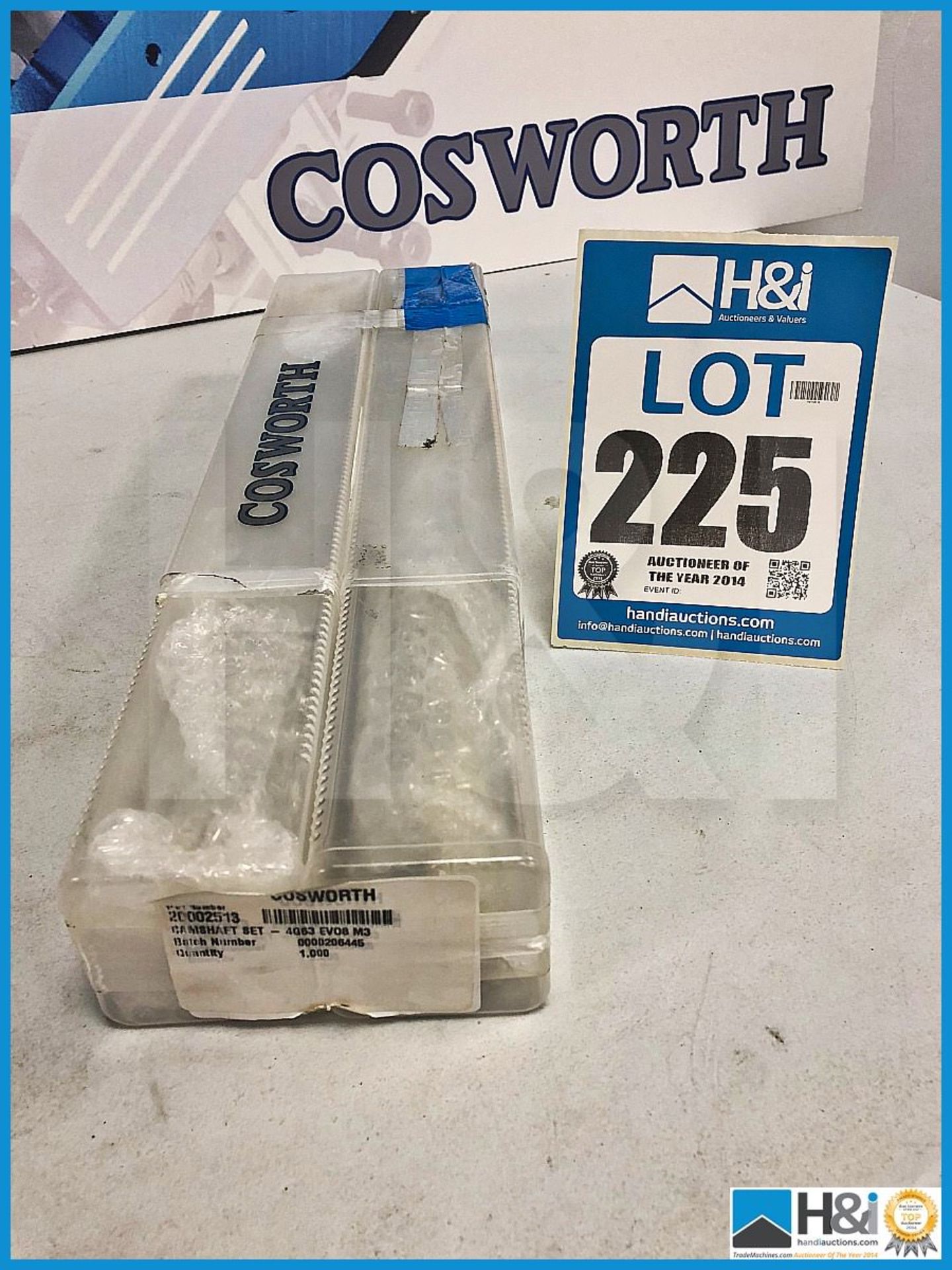 Cosworth Mitsubishi Evo 4G63 Evo8 M3 camshaft set. Code: 20002513