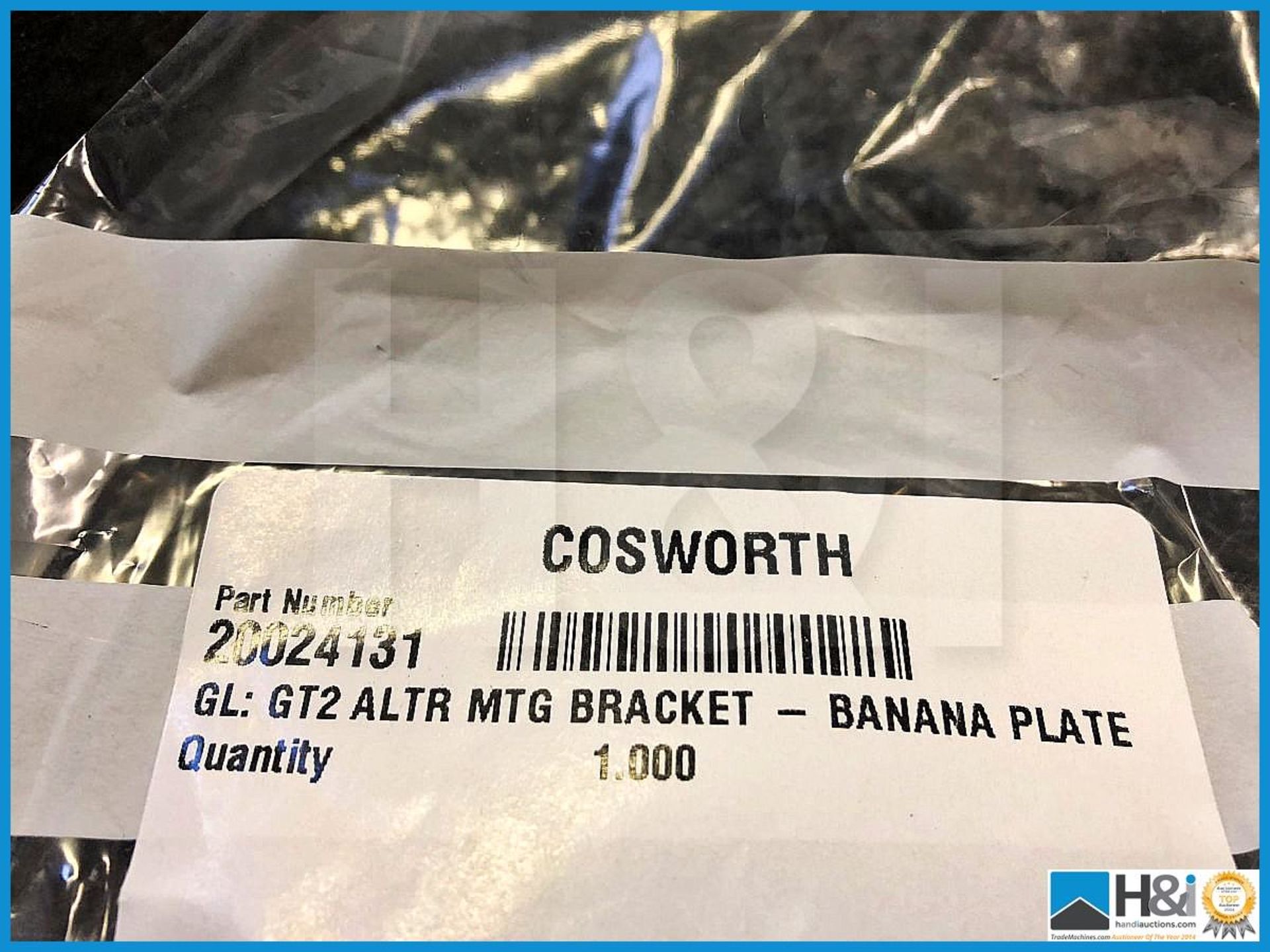 4 x Cosworth GT2 ALTR MTG Bracket - Banana Plate. Code 20024131. Lot 102. RRP GBP 722 - Image 2 of 2