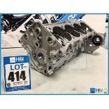 Cosworth XF indycar V8 cylinder block & sump assembly 2006. Code: XF9175. Lot 4. RRP GBP 7,500