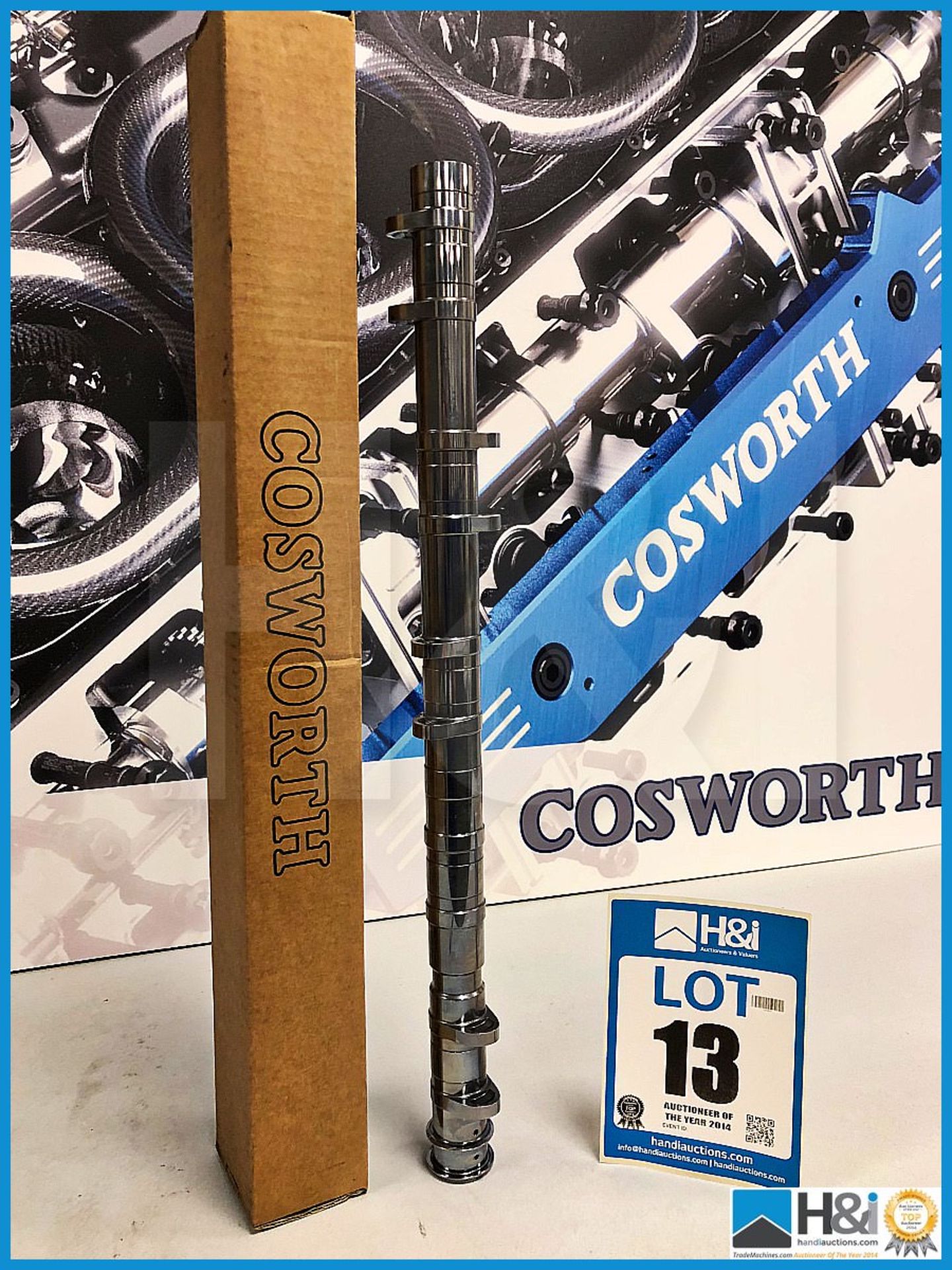 1 x Cosworth camshaft inlet RH TJ26. V10 Fomula One. Code: TJ2908. Lot 249