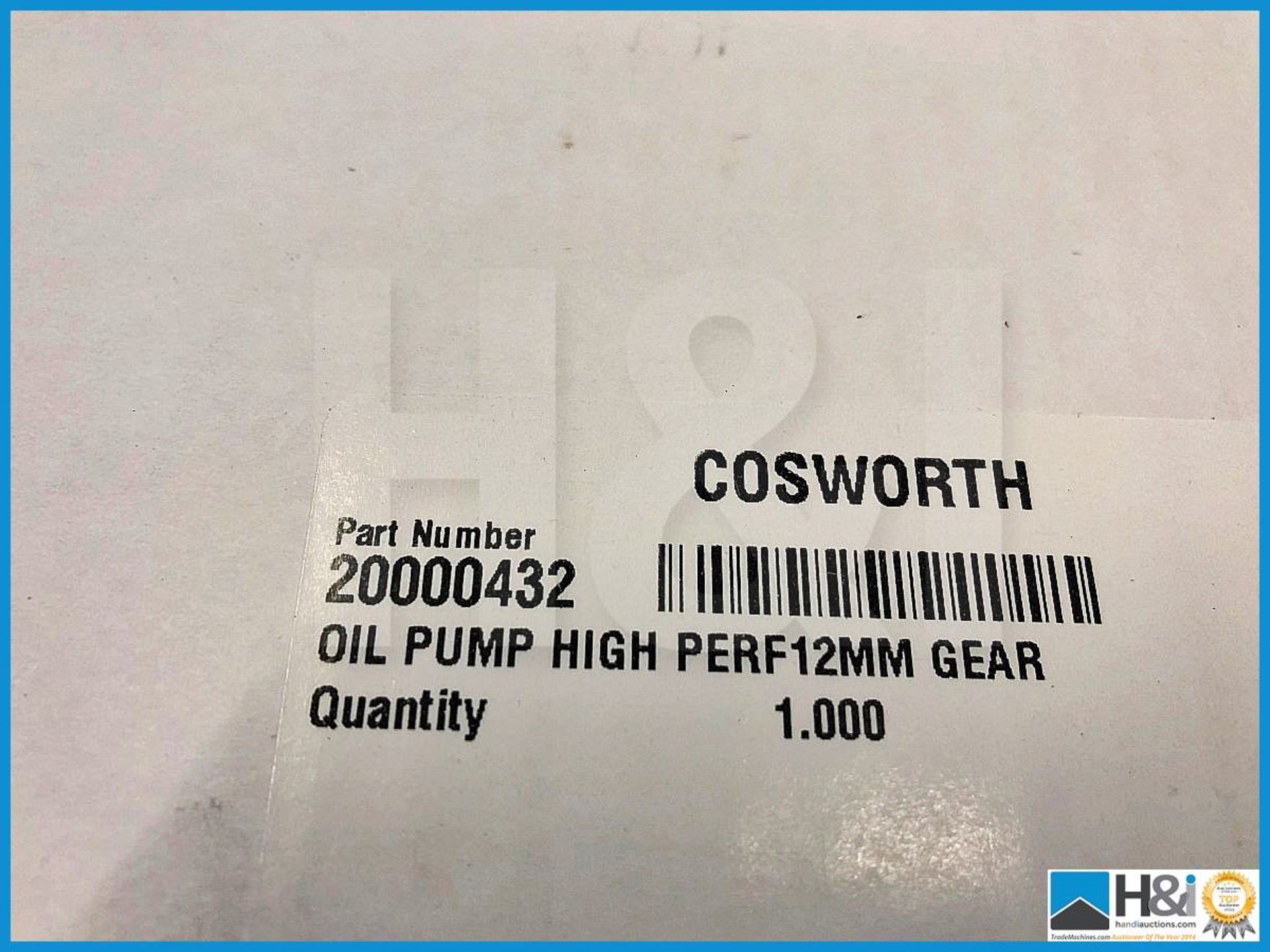 20 x Cosworth Oil Pump High Performance 12mm Gear. Code 20000432. Lot 56. RRP GBP 364 - Image 5 of 5