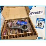 1 x Box of 6 Cosworth Lotus GL con rod assy - piston guided GT2. Code: 20024621. Lot 200