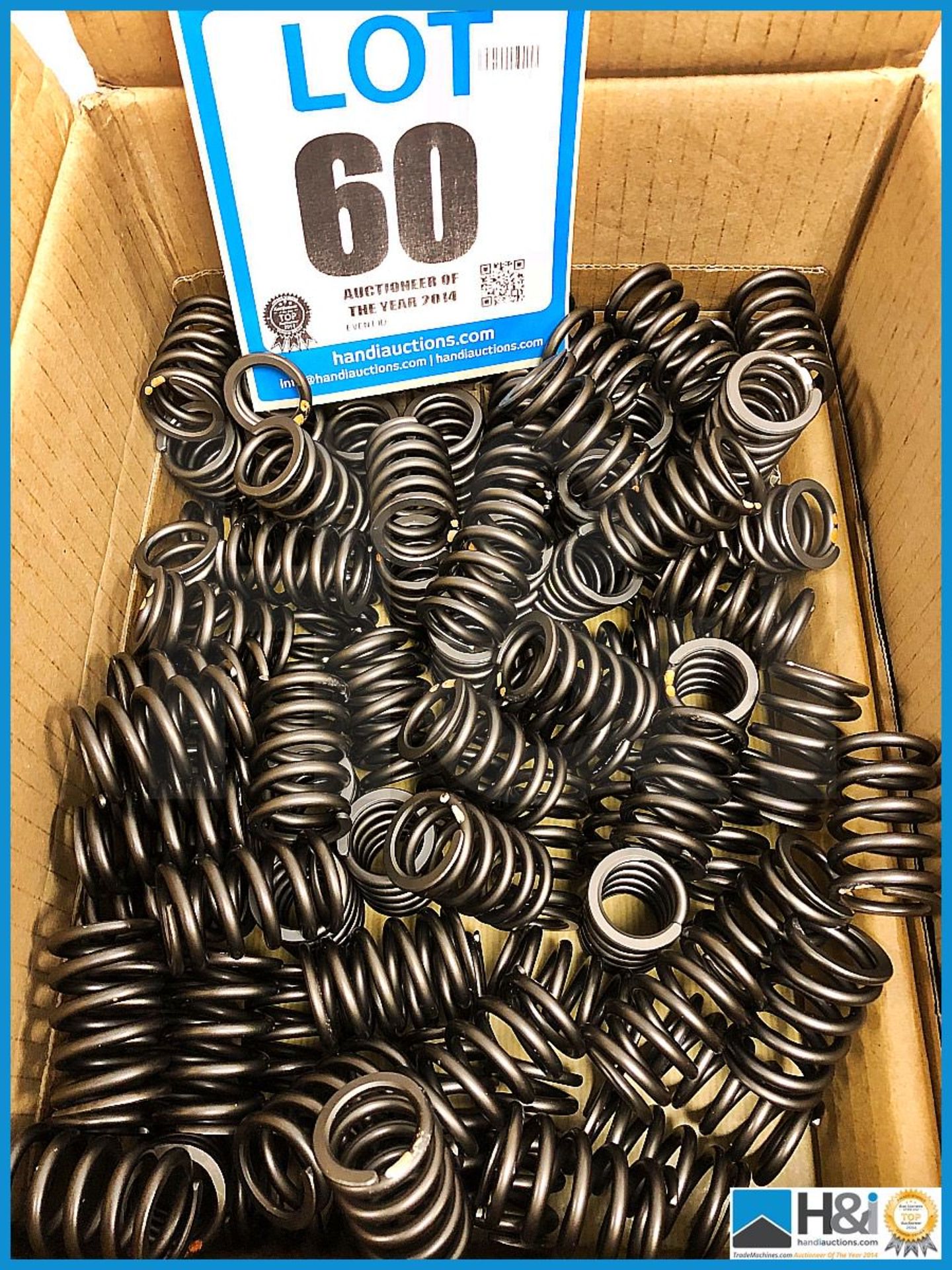 Approx 130 x Cosworth XG Indycar valve springs. Code: XG2578. Lot 10