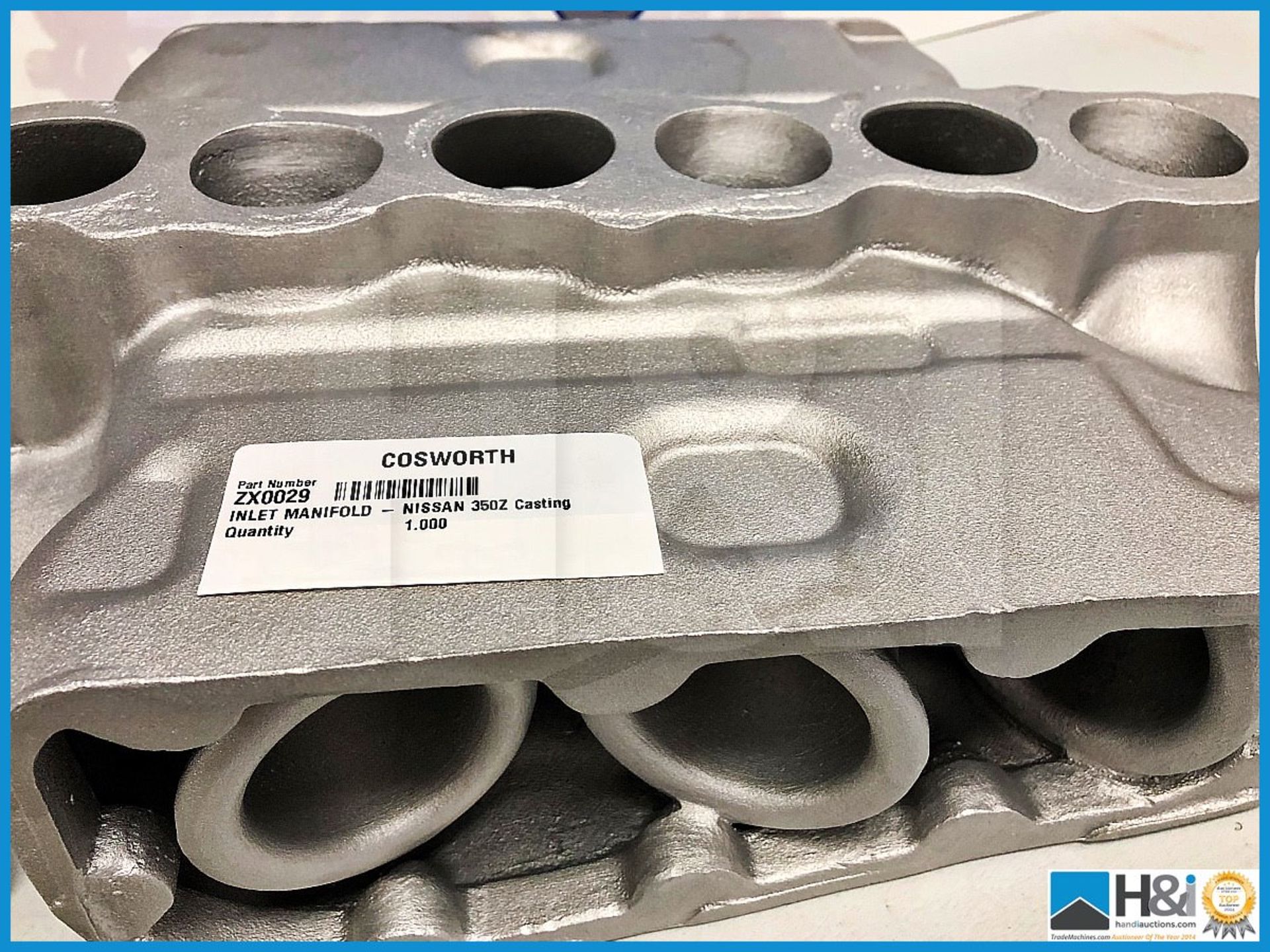 10 x Cosworth inlet manifold for Nissan 350Z - casting. Code: ZX0029. RRP GBP 2,500 - Image 2 of 6