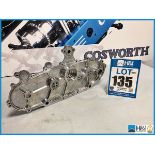 11 x machined aluminium Cosworth XG Indycar engine plates