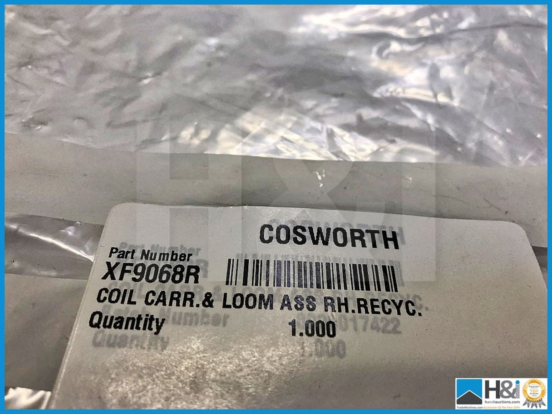 8 x Cosworth XF IndyCar Coil Carr & Loom Assembly RH. Recycled. Code XF9068R. Lot 15. RRP GBP 7412 - Image 2 of 2