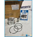 Cosworth Piston set DFV short stroke AL. Liners (8 pistons). Code: 10001475. Lot 40. RRP GBP 2,100