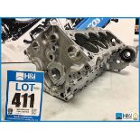 Cosworth XF indycar V8 cylinder block & sump assembly 2006. Code: XF9175. Lot 4. RRP GBP 7,500