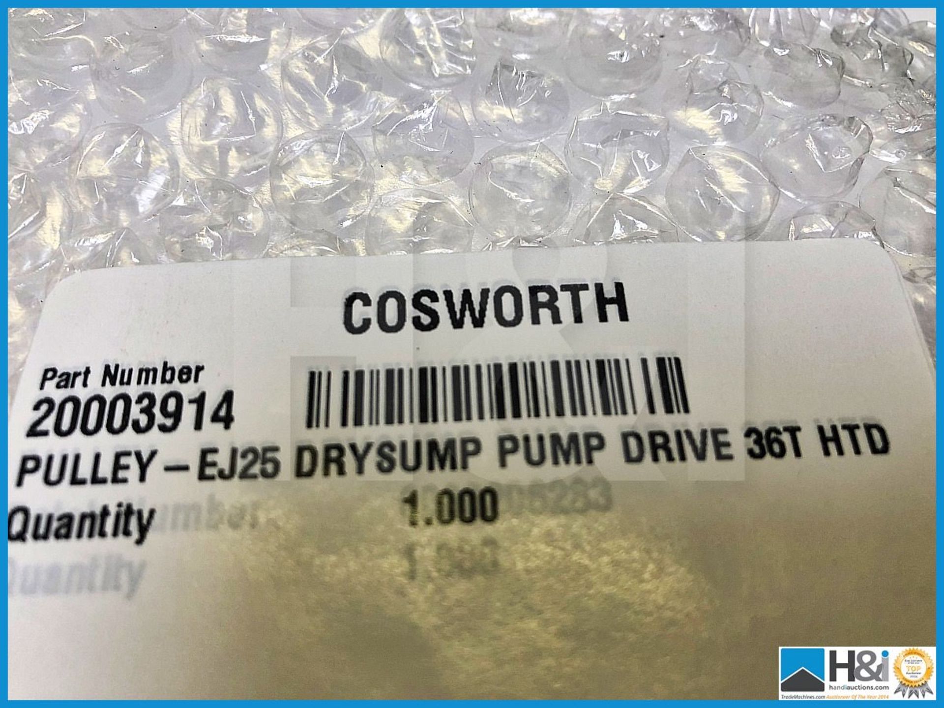 11 x Cosworth / CV Subaru EJ25 Dry Sump Pump Drive. Code 2003914. Lot 97 RRP GBP 825 - Image 3 of 3