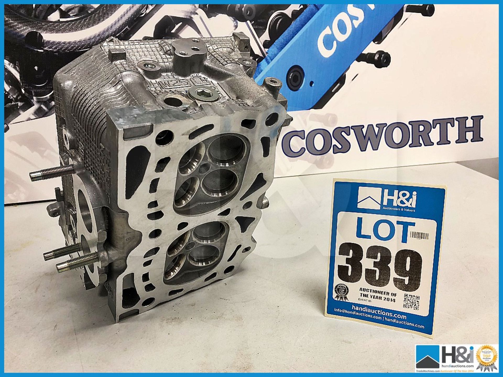 1 x Cosworth cylinder head LH ported. 08 STI EJ25. Code: 20004543. Lot 106. RRP GBP 800