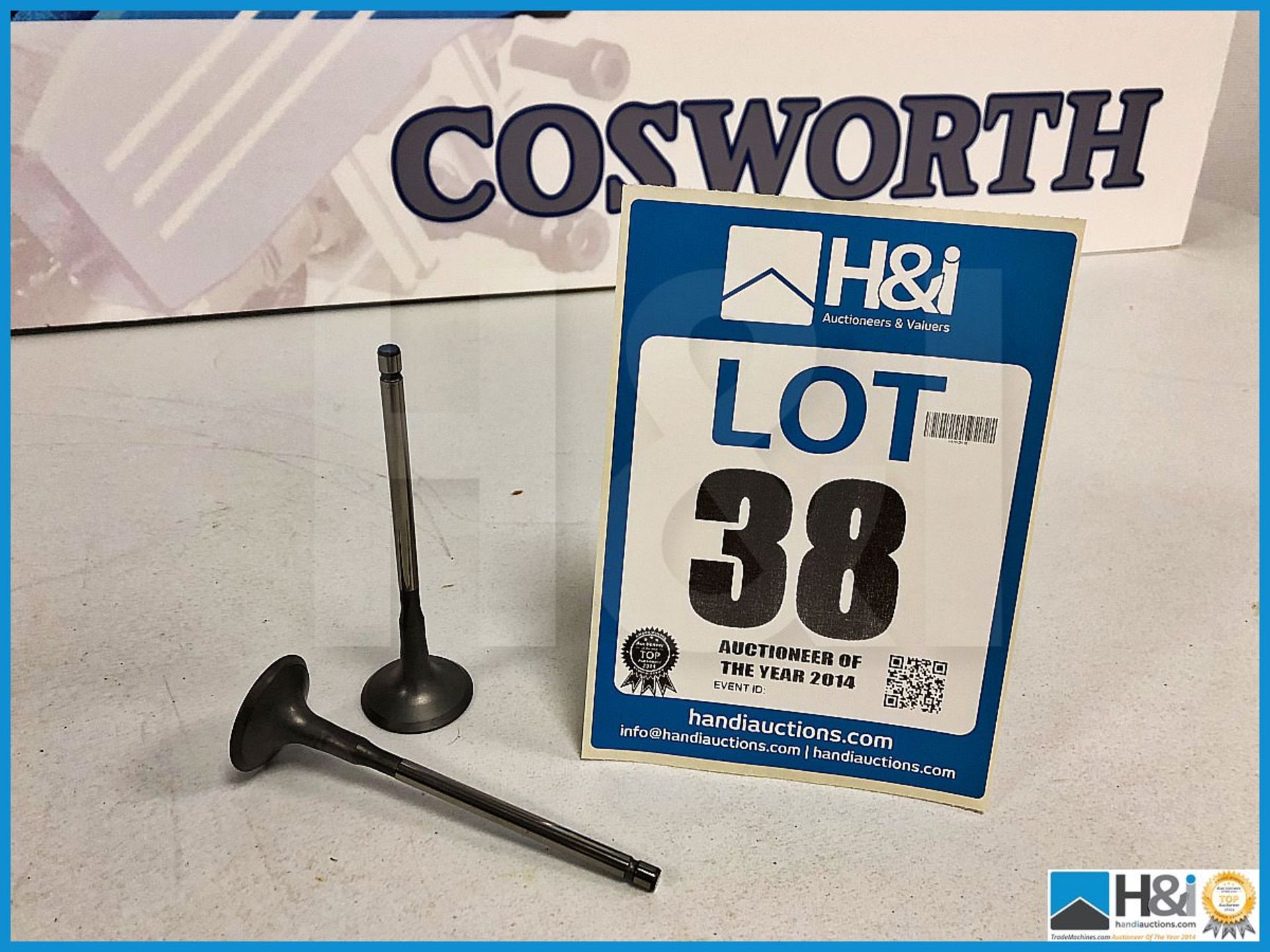 Approx 48 x Cosworth Lotus GL exhaust valves - stock Toyota. Code: 20021894. Lot 262