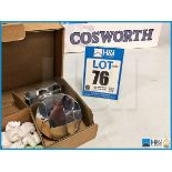 2 x Cosworth Lotus Evora GT2 GL pistons LH crank guided rod 16:1. Code: 20023319. Lot 297