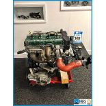 Unique Cosworth museum display engine. Cosworth 2.0 Litre 16v DOHC 'Green Top'. Comes with Garrett t