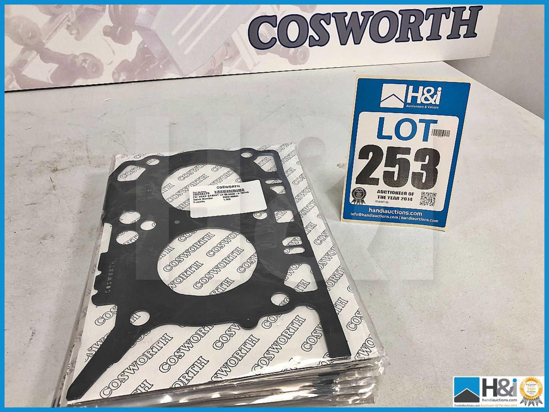 6 x Cosworth Toyota GT86 FX gasket LH 86.5mm - 0.78 thk. Code: 20043270