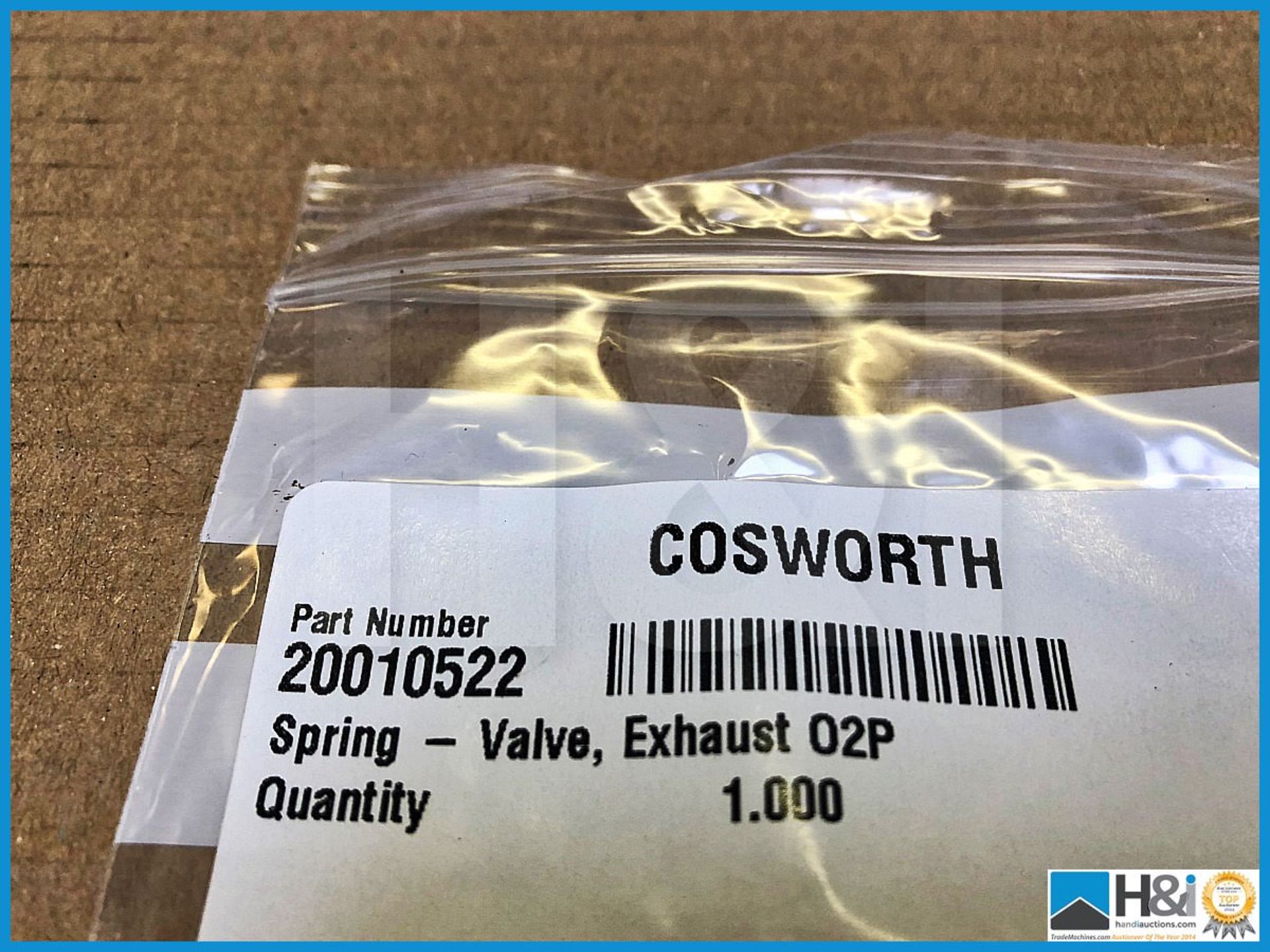 328 x Cosworth Spring-Valve Exhaust O2P. Code 20010522. Lot 73. RRP 1,977 - Image 3 of 3