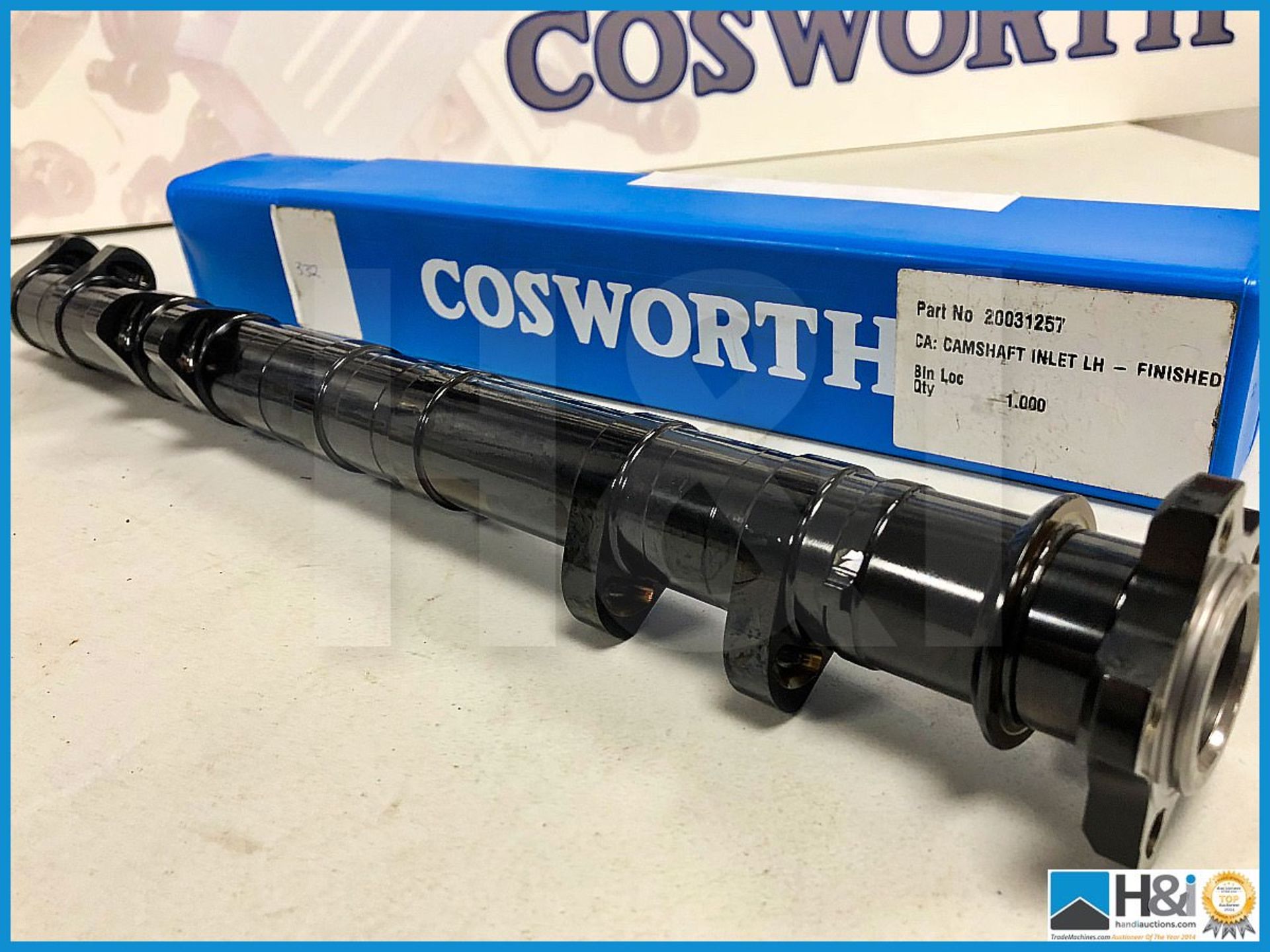 1 x Cosworth camshaft LH INL NR03A RA4W DLC. Code: 20027221. Lot 267. RRP GBP 1,400 - Image 2 of 2