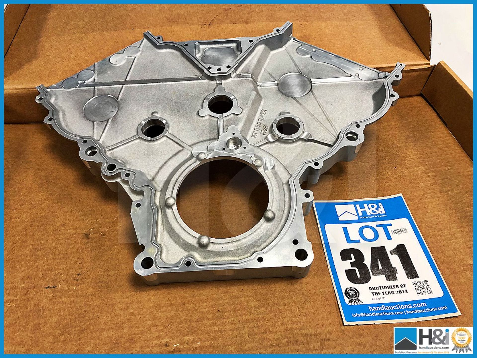 1 x Cosworth XF indycar engine rear cover. Code: XF0003. Lot 47. RRP GBP 700