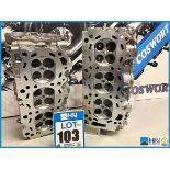 1 x Nissan VQ35 350z Cylinder head assy RH & LH Nissan 300HP. Code: PR8036 & PR8035. Lot 208 & 209