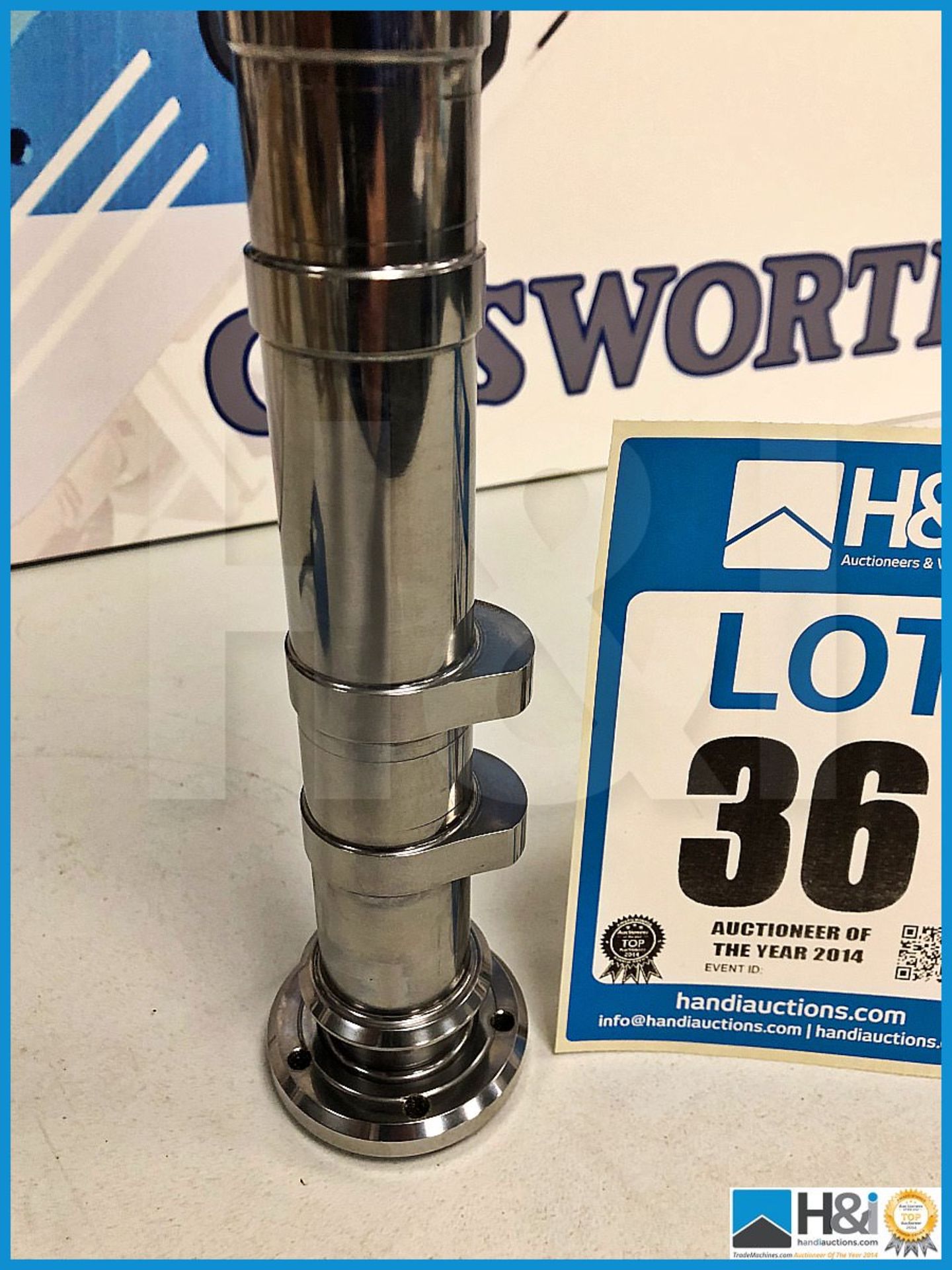 2 x Cosworth XG Indycar camshaft RH exhaust XG22A BB. Code: XG2052. Lot 265 - Bild 2 aus 3