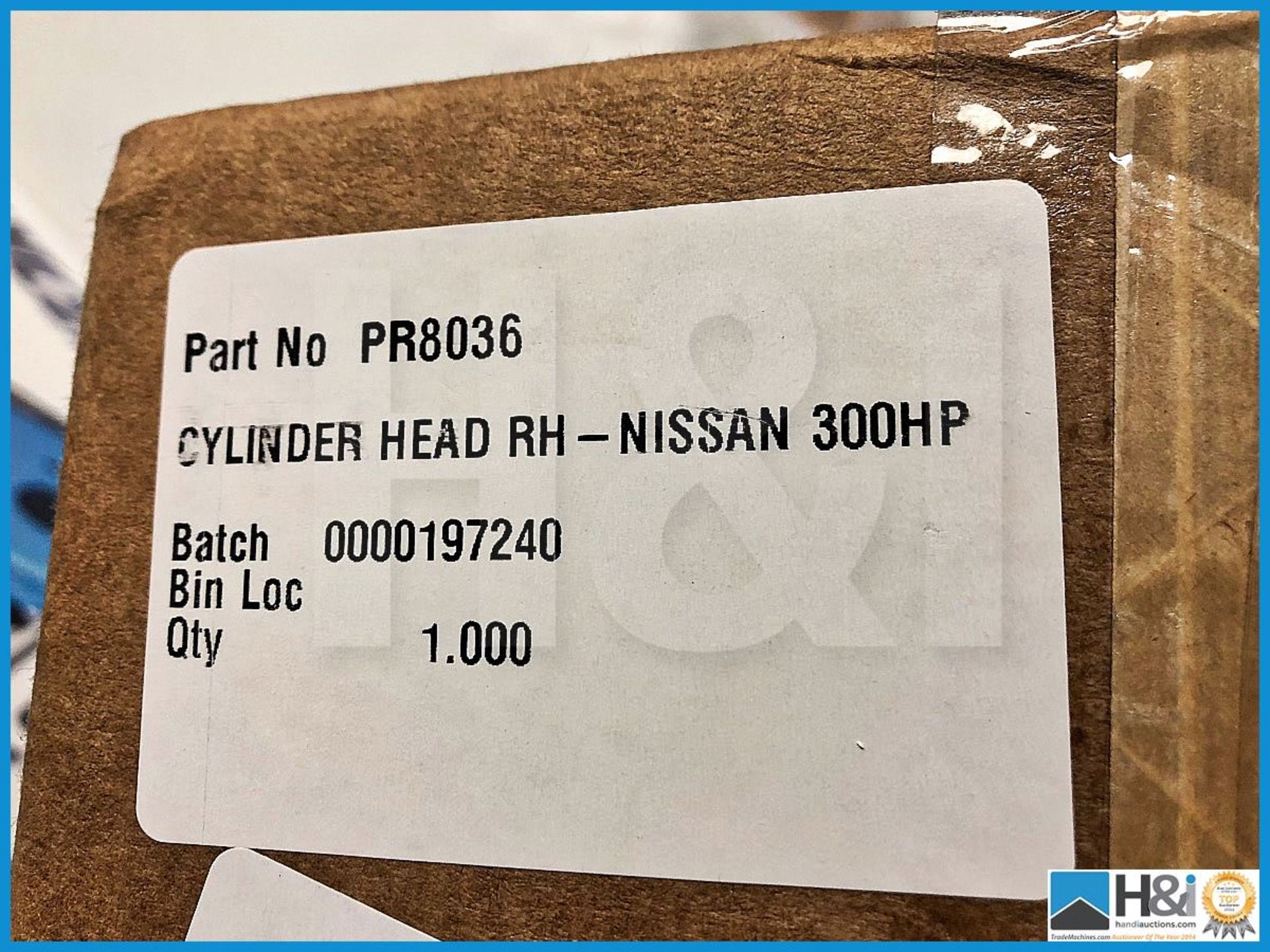 1 x Nissan VQ35 350z Cylinder head assy RH & LH Nissan 300HP. Code: PR8036 & PR8035. Lot 208 & 209 - Image 4 of 4