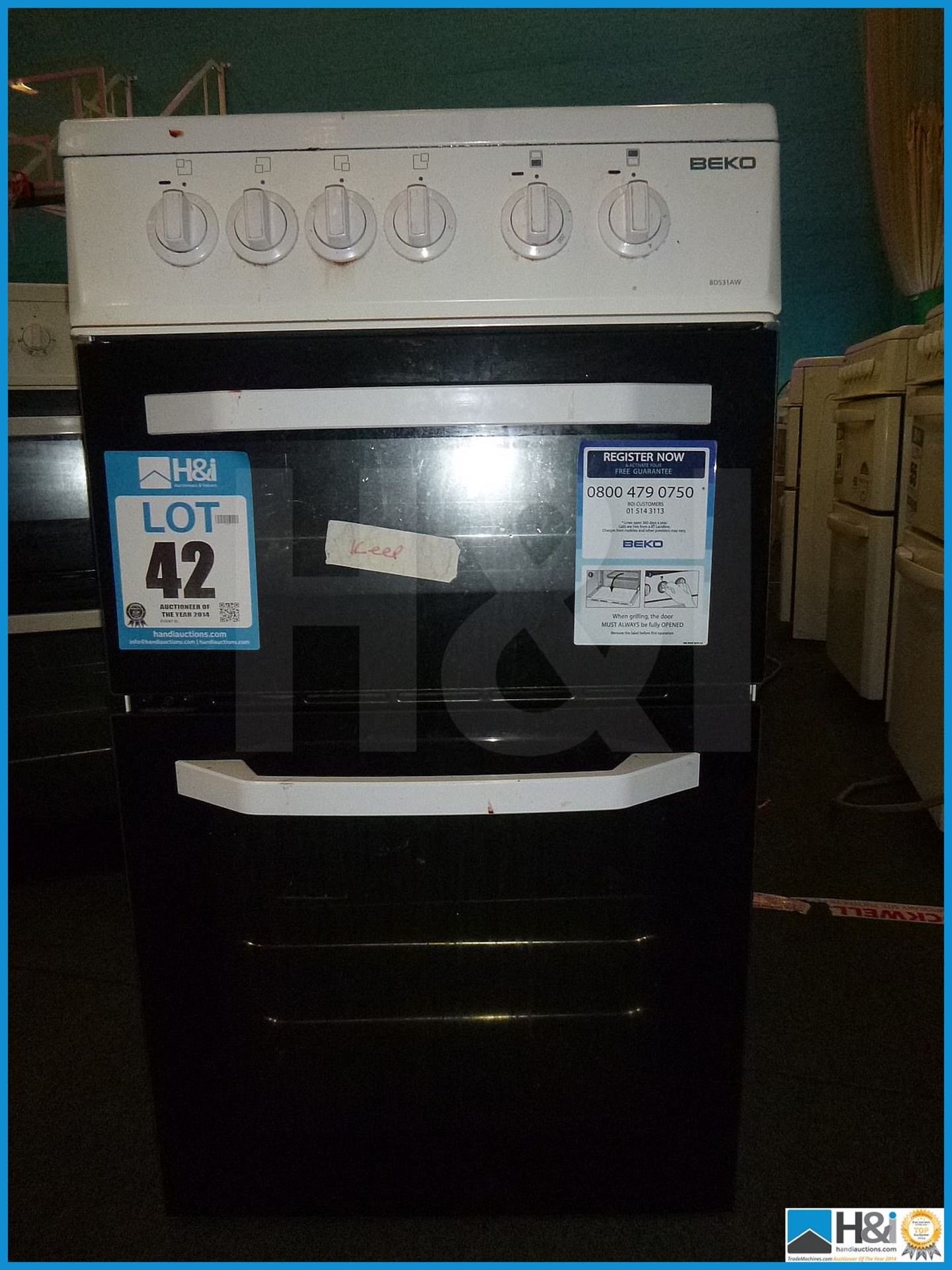 ELECTRIC FREESTANDING COOKER, UNCHECKED