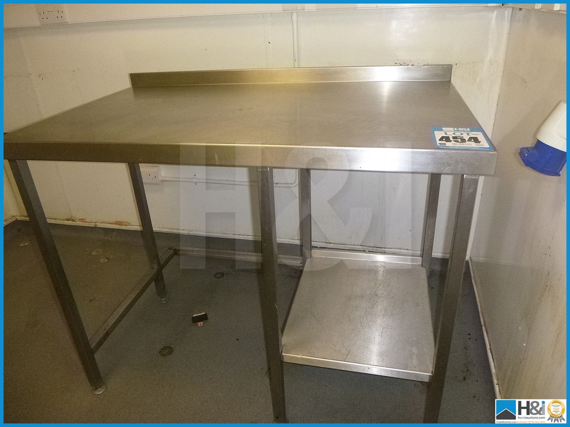 STAINLESS STEEL CATERING TABLE