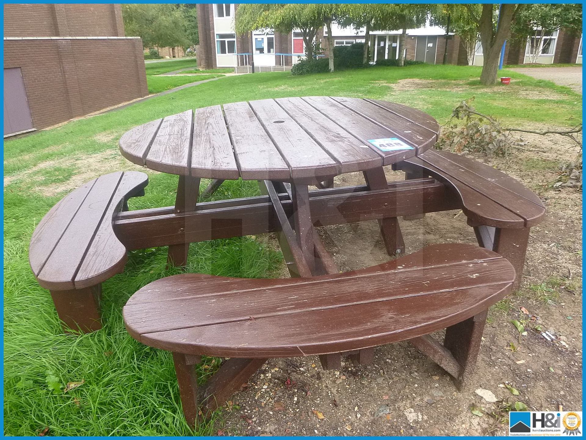 PICNIC BENCH AND TABLE