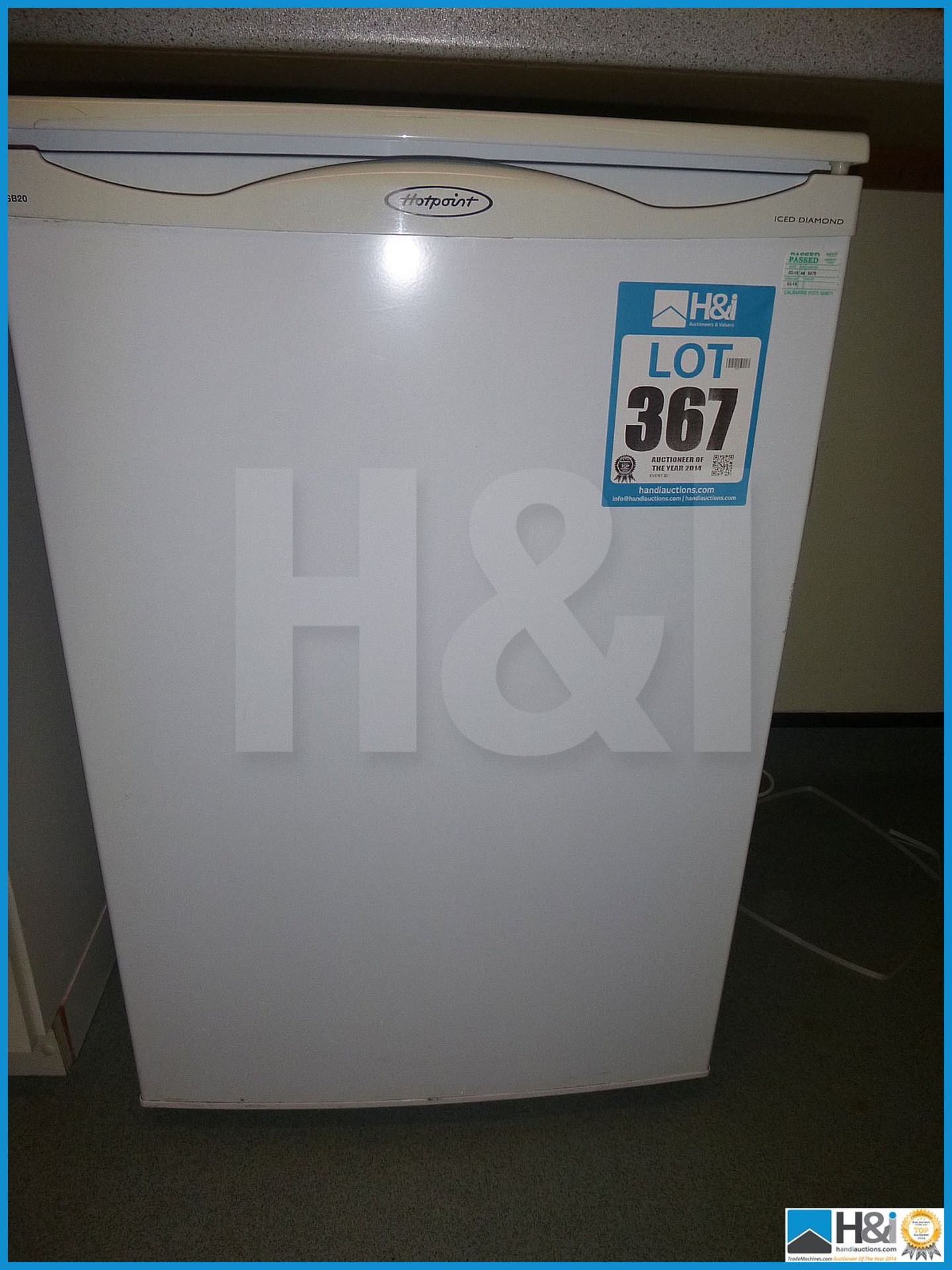 HOTPOINT ICED DIAMOND FRIDGE, USED