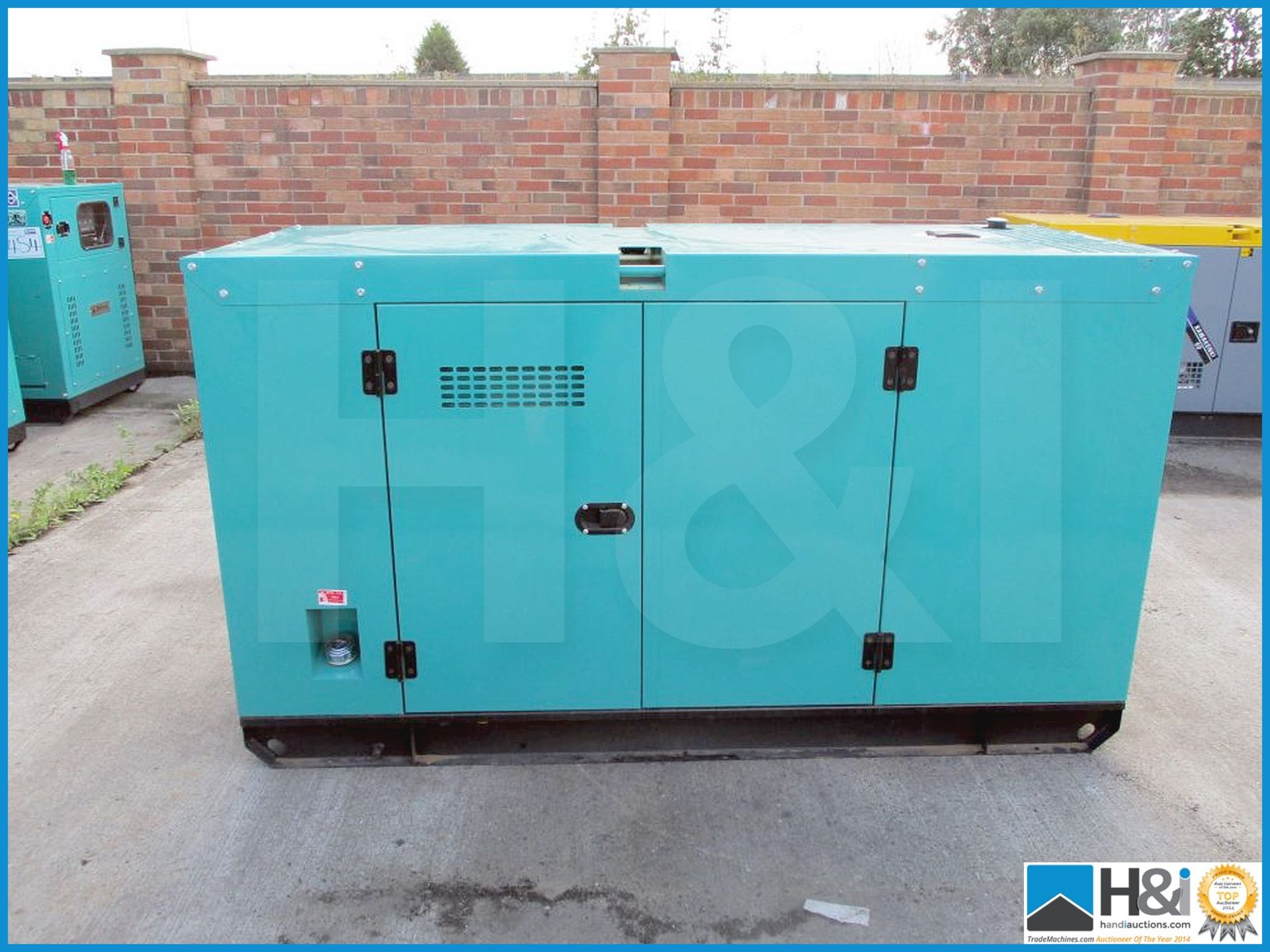 Brand new, unused Danyo 100KvA diesel generator. No oil or water and ready for transportation. Singl