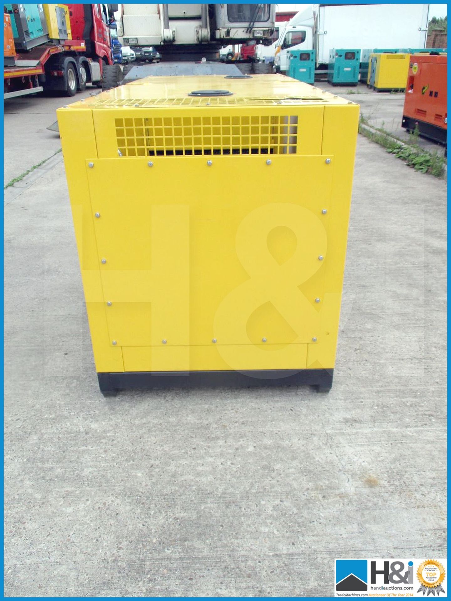 Brand new, unused Kawakenki KK-60KvA diesel generator. No oil or water and ready for transportation. - Bild 5 aus 5