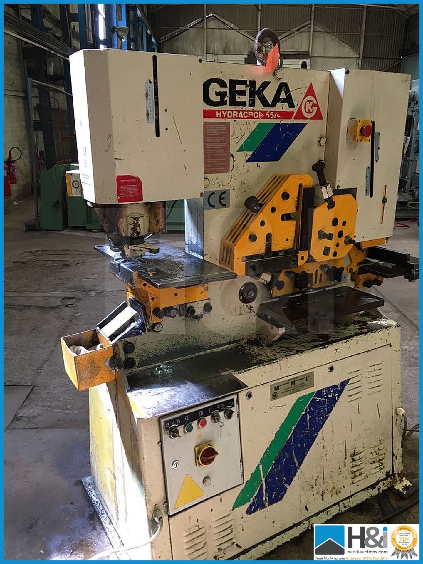 Geka Hydracrop 55 multi metalworking machine - Image 9 of 9