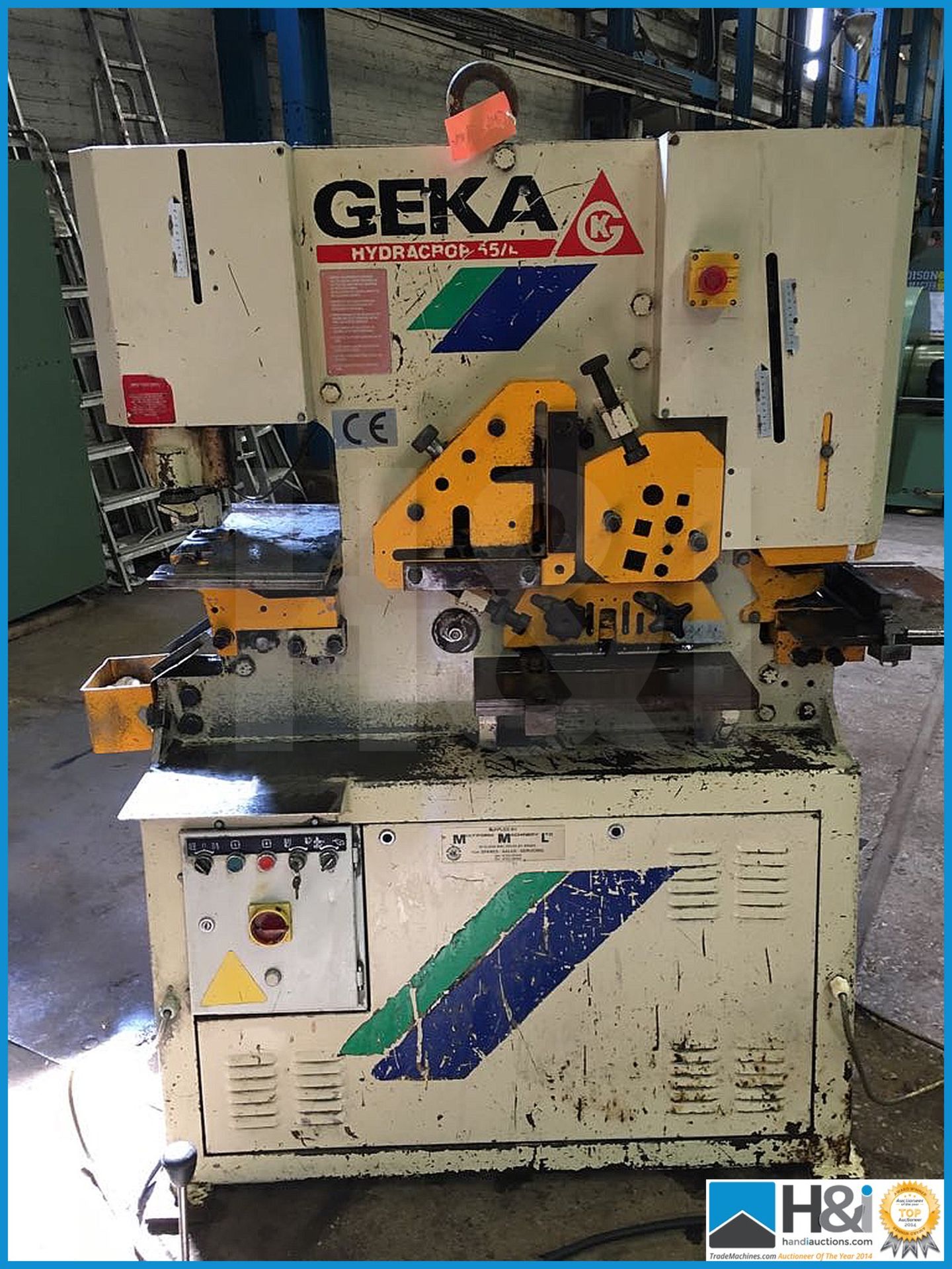 Geka Hydracrop 55 multi metalworking machine - Image 6 of 9