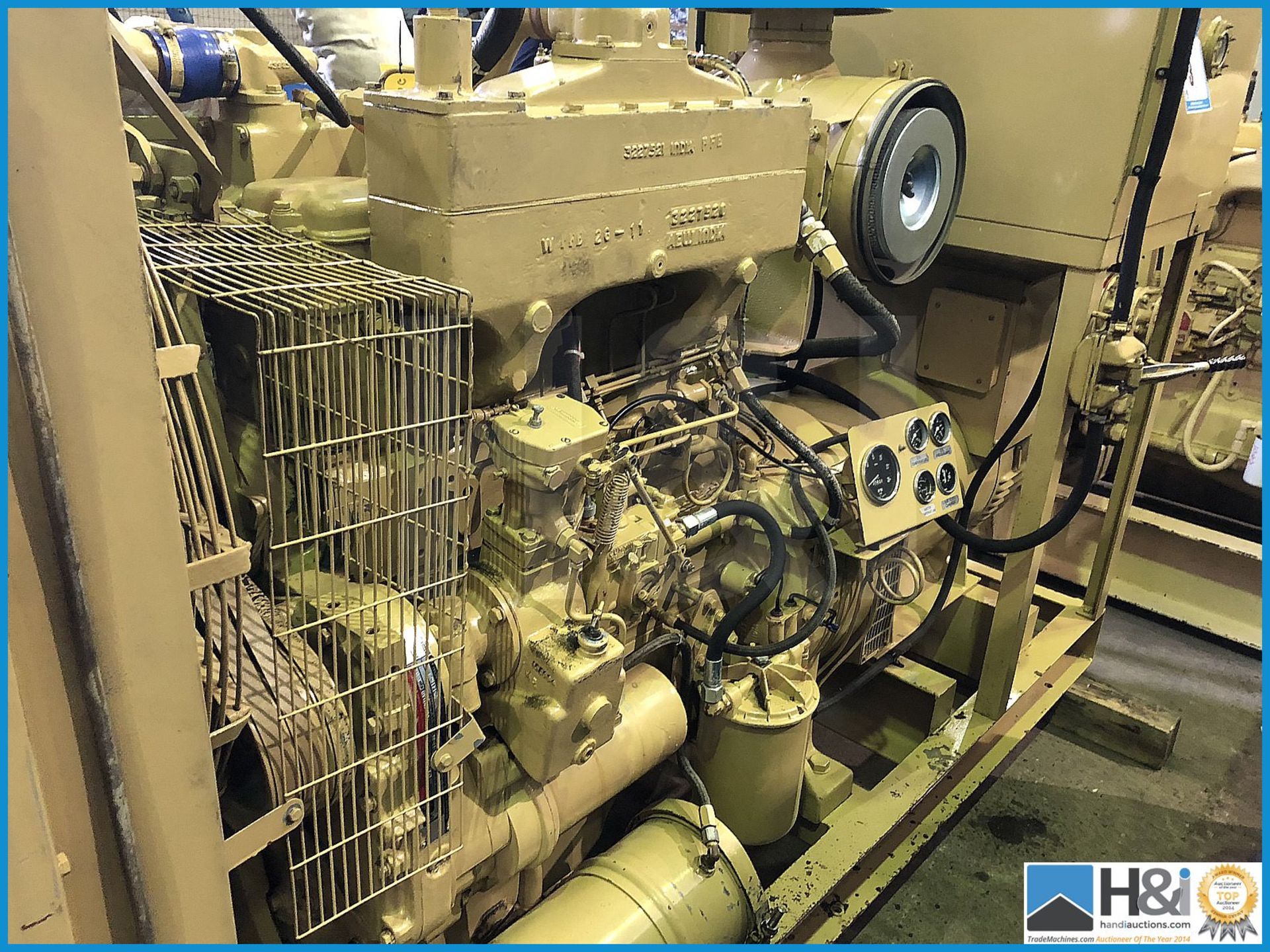 Puma power plant 137KvA Cummins 4 cylinder diesel generator. Stamford alternator. 3 phase and single - Image 7 of 12