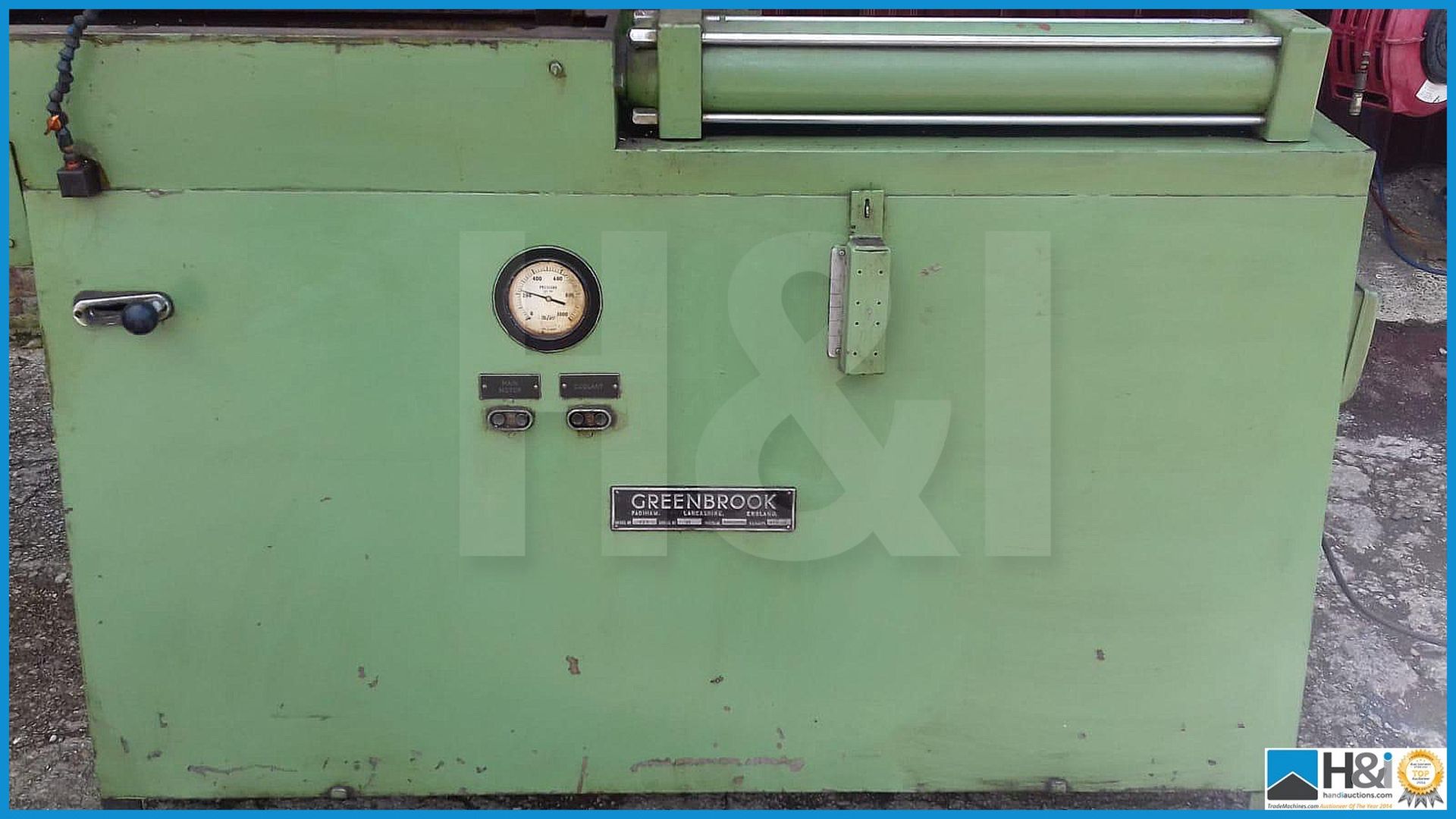 Greenbrook 3 phase broaching machine